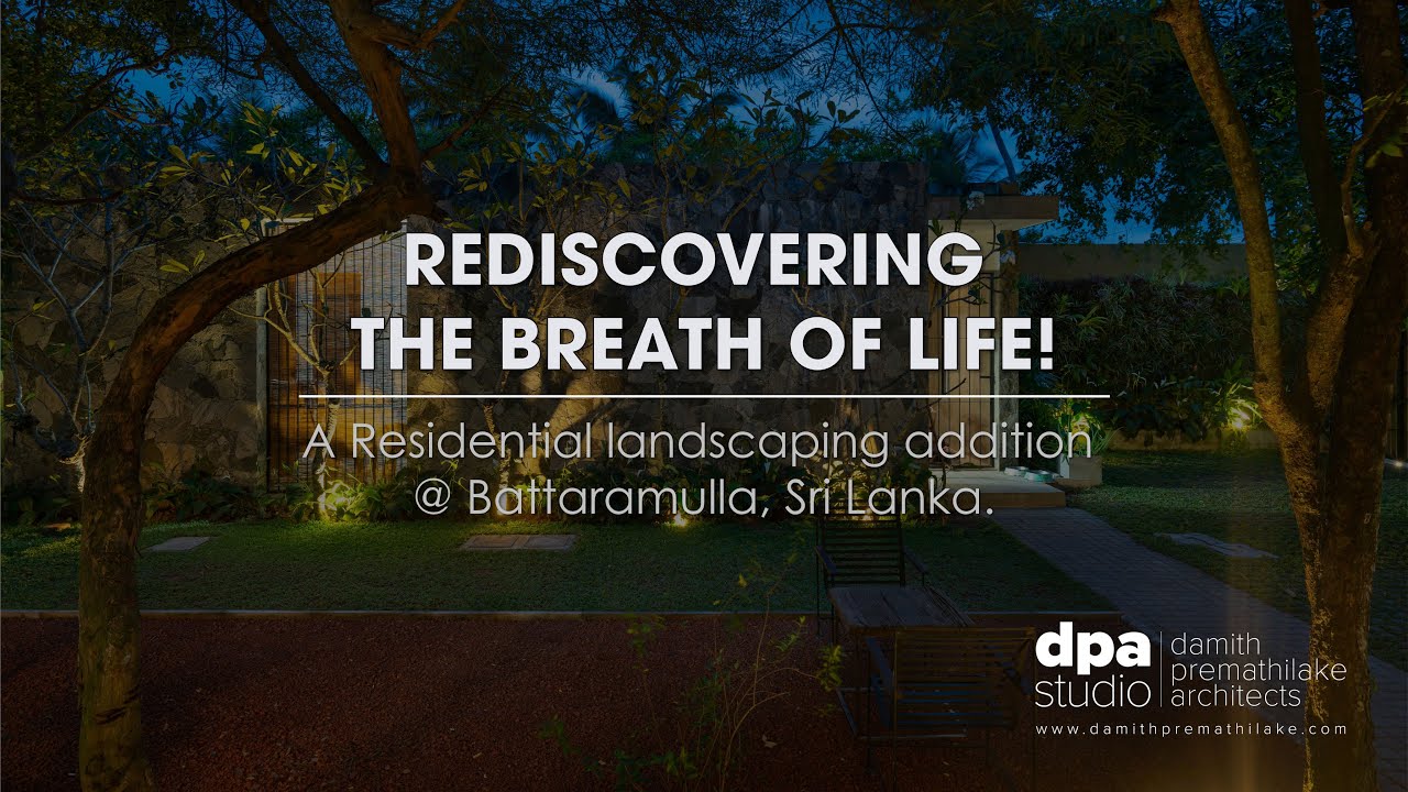 Rediscovering the Breath of Life: A Landscape Extension