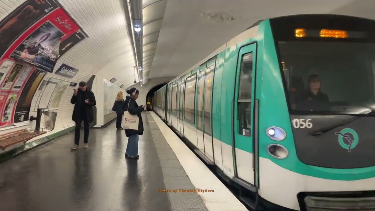 30 Minutes of the Metro System in Paris, France 2024 (All models)