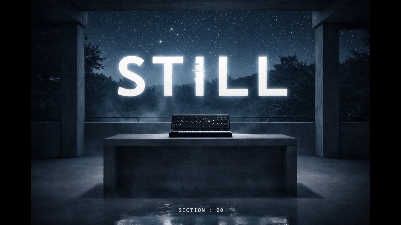 STILL — dub techno focus mix for work (1 Hour)