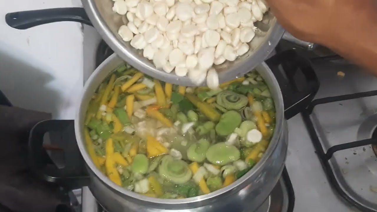 Como se prepara la sopa de verduras