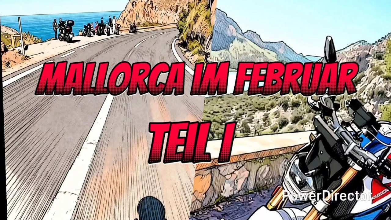 Mit der BMW F900R im Februar die MA-10 auf Mallorca (Motorradtour im) Winter 