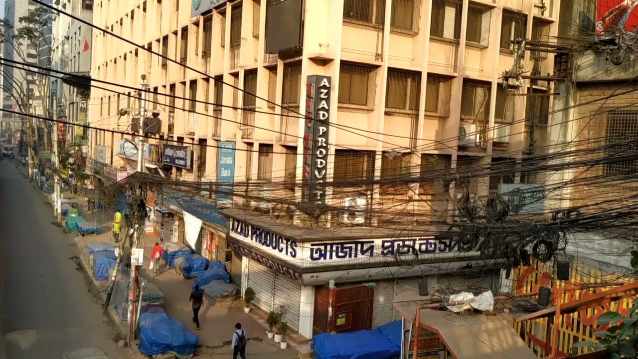 Baitul Mukarram and Dhaka City.