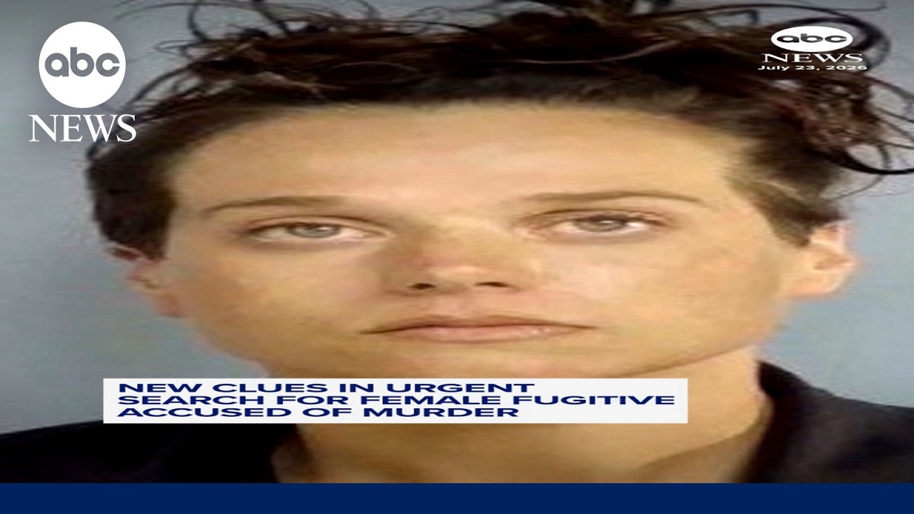 New clues in urgent search for female fugitive accused of murder