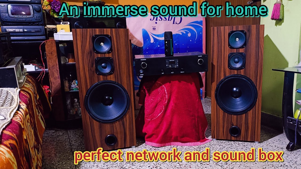 ✅An immerse sound for home how to make perfect network and sound box. #network #techbanglabydigisoft