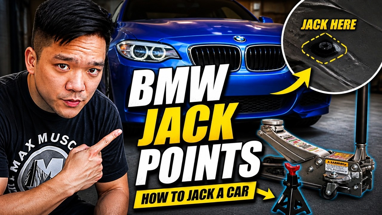 Where are BMW Center Jack Points | How to Jack a Car