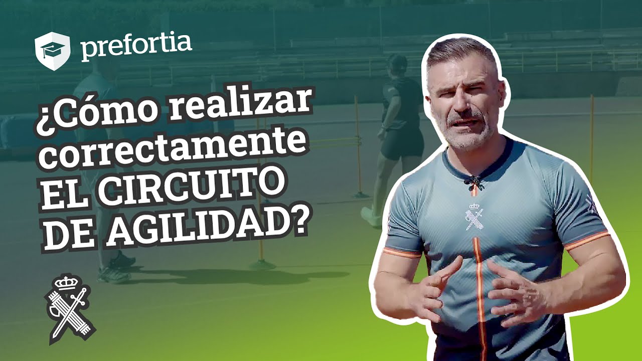 Pasa la prueba del CIRCUITO AGILIDAD - GUARDIA CIVIL🏃🏻
