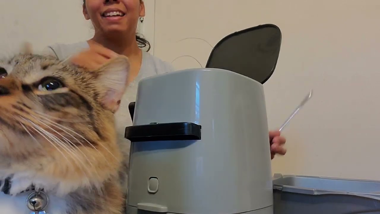 Litter Genie Plus / Cat Litter Box Waste (review) #litterbox #odorcontrol