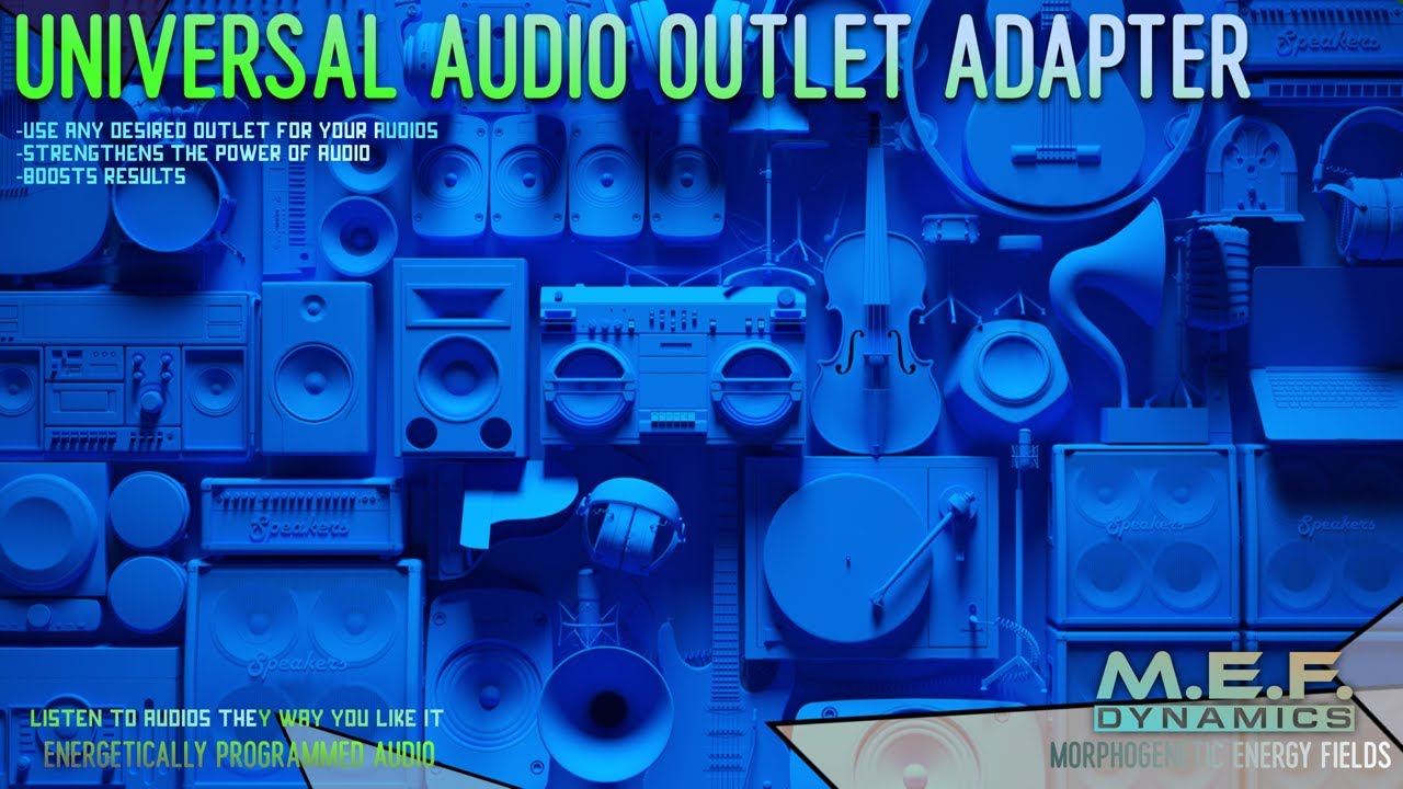Universal Audio Outlet Adapter
