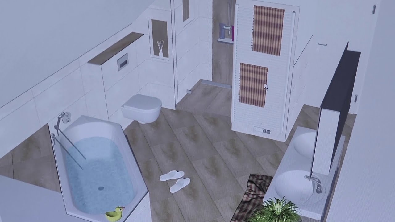 Hornbad - Online Badplaner mit 3D Visualisierung