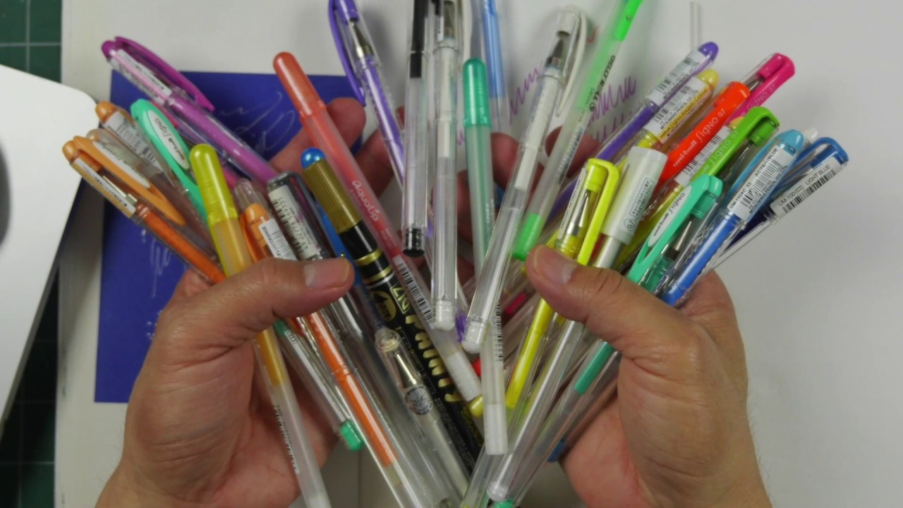 Stampscapes 101: Video 513 Gel Pens -Possible to Unclog???