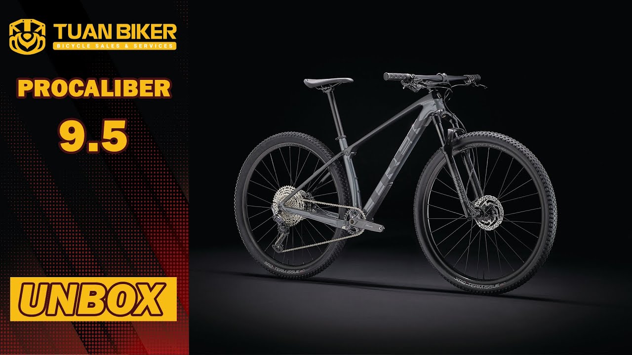 TREK PROCALIBER 9.5 Lithium Grey | UNBOX | TUANBIKER