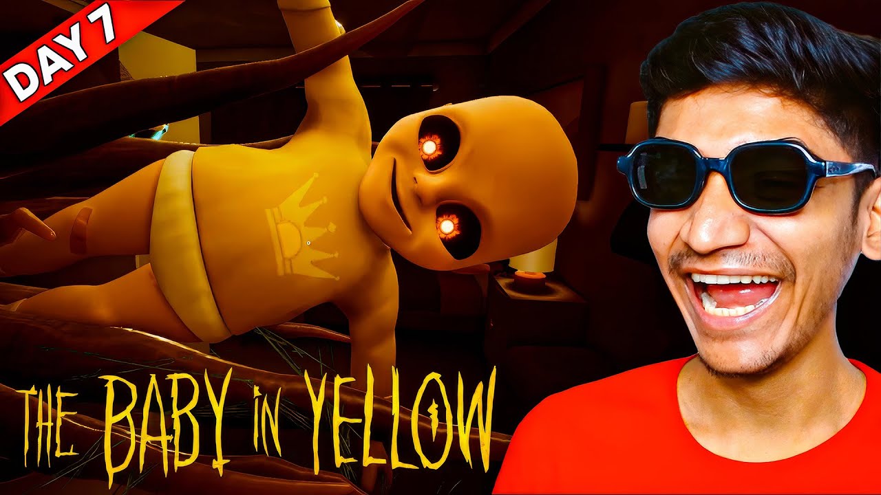 I Played THE BABY IN YELLOW Horror Game 😱