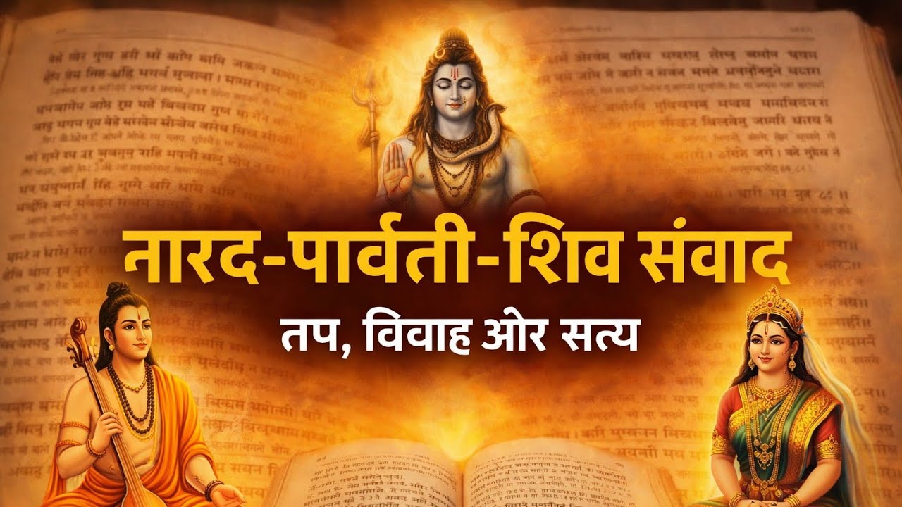 नारद–पार्वती–शिव संवाद | तप, विवाह और भगवान शिव की लीला | रामचरितमानस