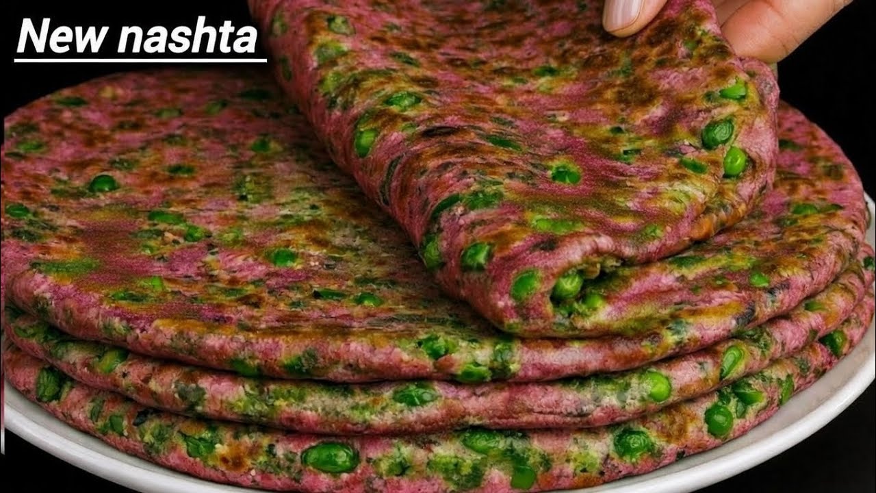 सर्दियाँ में जब रोटी सब्जी खाने का मन ना करे तो 2 चीजों से इसे बनालो hare matar ka nashta recipe 