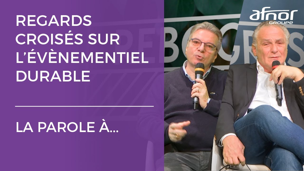 Évènements responsables : AFNOR les accompagne dans leur démarche RSE selon la norme ISO 20121