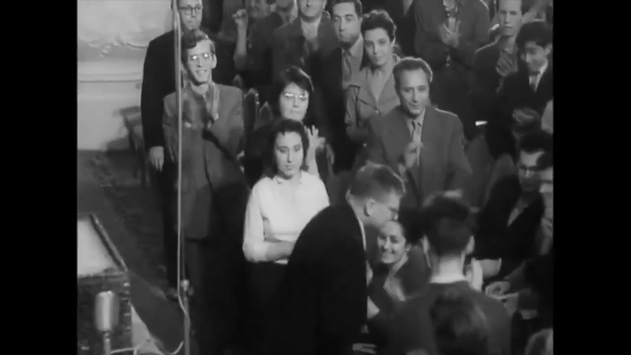 C'e' anche Boris Pasternak con Bernstein e  Šostakóvič (1959, Mosca)