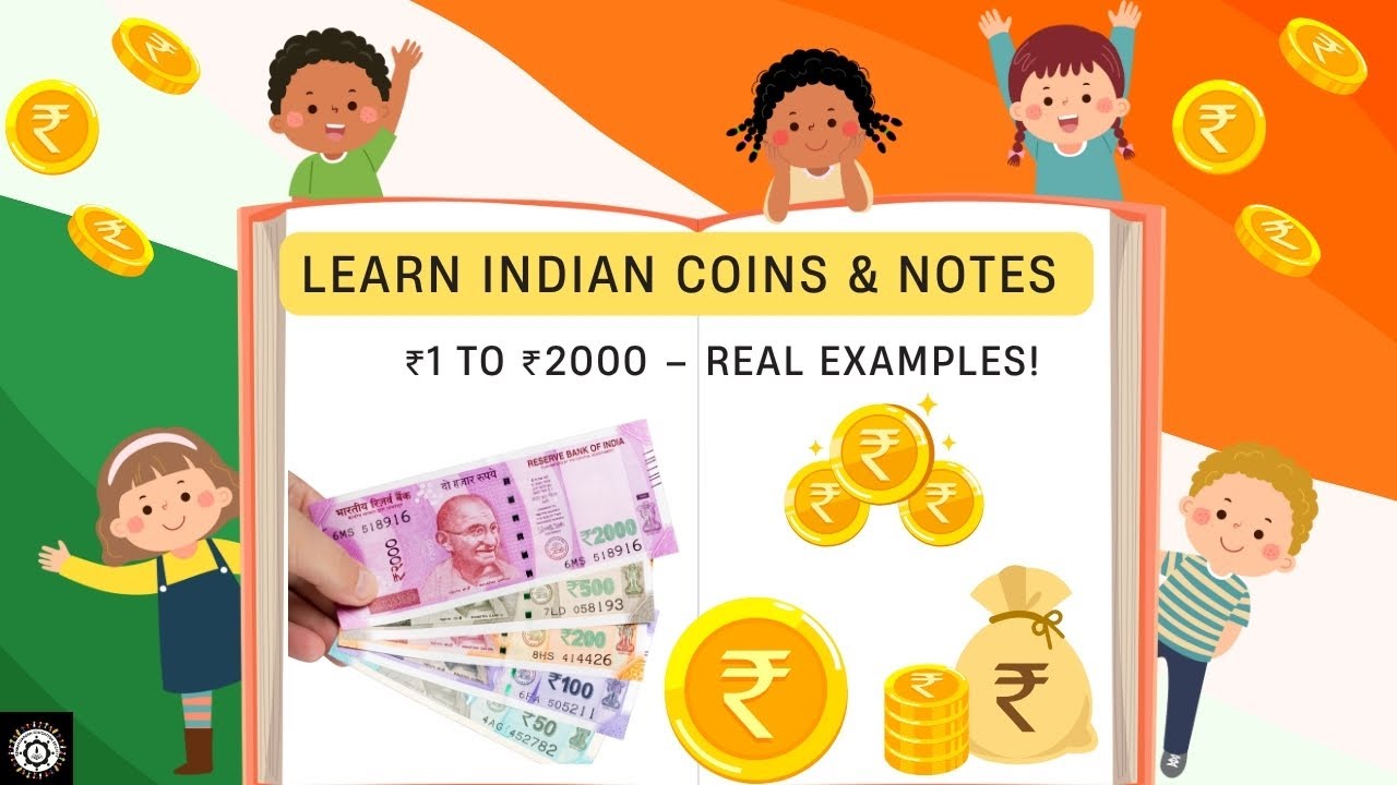 Indian Money / Currency for Kids 🇮🇳 | Learn Coins & Notes of India | Indian Currency for UKG |