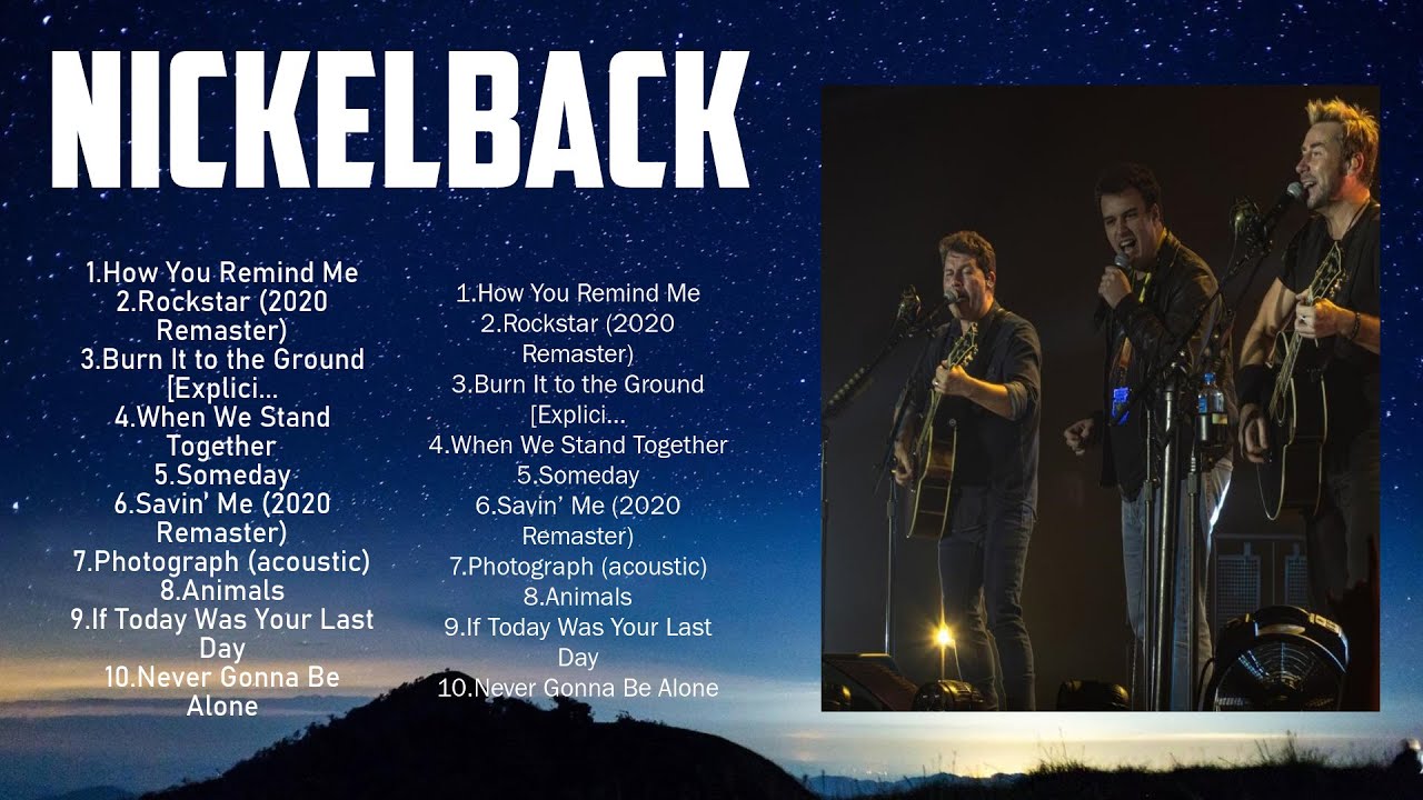 N.i.c.k.e.l.b.a.c.k. Full Album 2024 ~ Top 10 Best Songs ~ Greatest Hits ~ Pop & Pop Rock Hits
