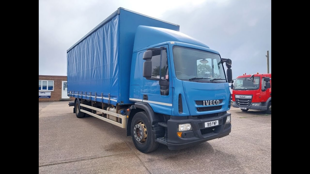 Iveco Eurocargo 180E32, 2014, 25ft Curtainsider Body, Manual Gearbox, 475000 Kms, Euro 6