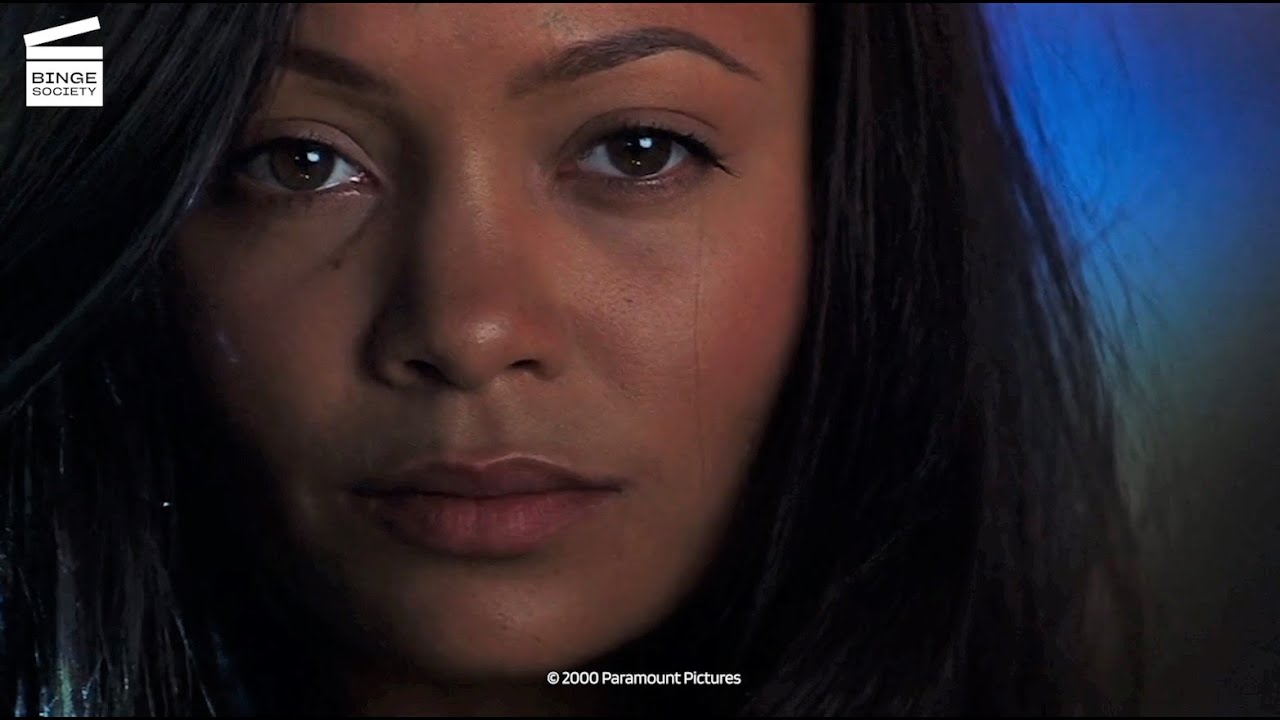 Mission: Impossible II: Nyah self-injects the virus (HD CLIP)