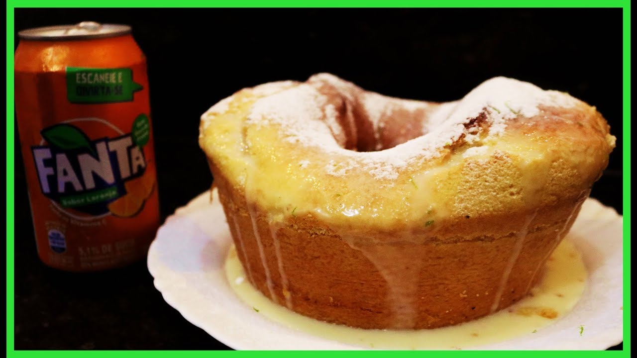 BOLO DE FANTA LARANJA COMO VOCÊ NUNCA VIU