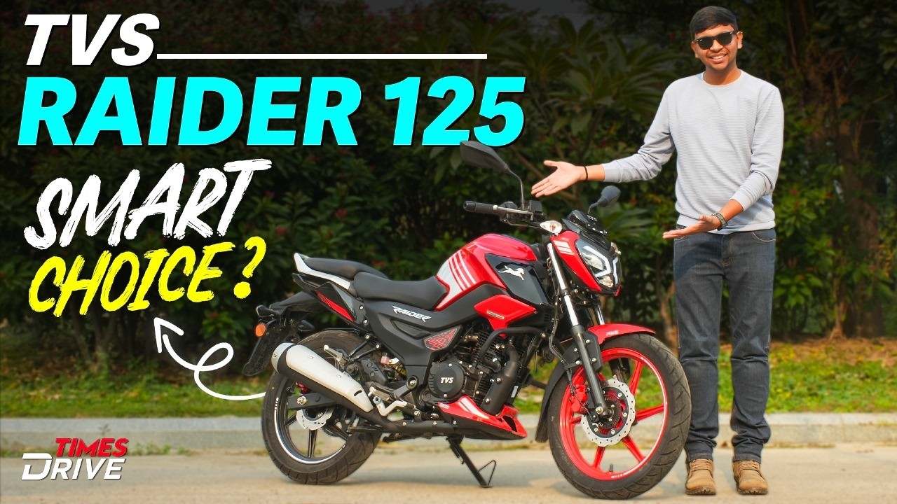 TVS Raider 125 CC WITH I Go Assist | Is it the best 125 CC sporty Commuter? | Times Drive