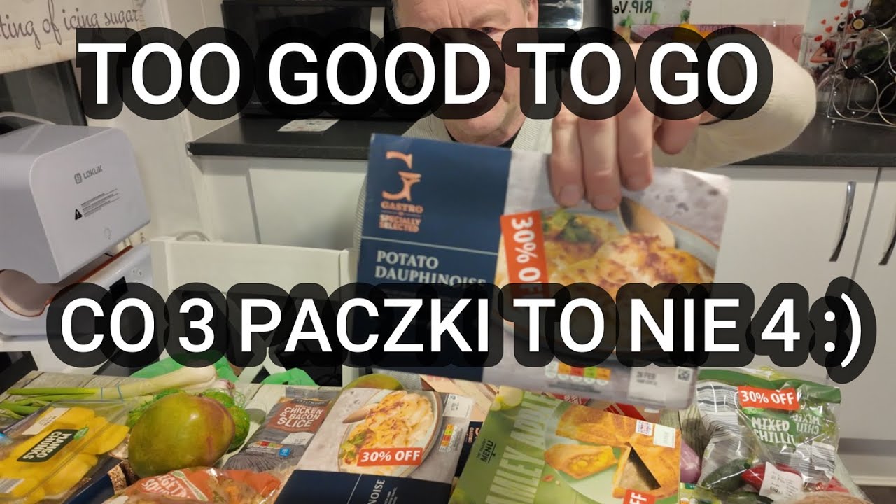 Too Good To Go co 3 paczki to nie 4