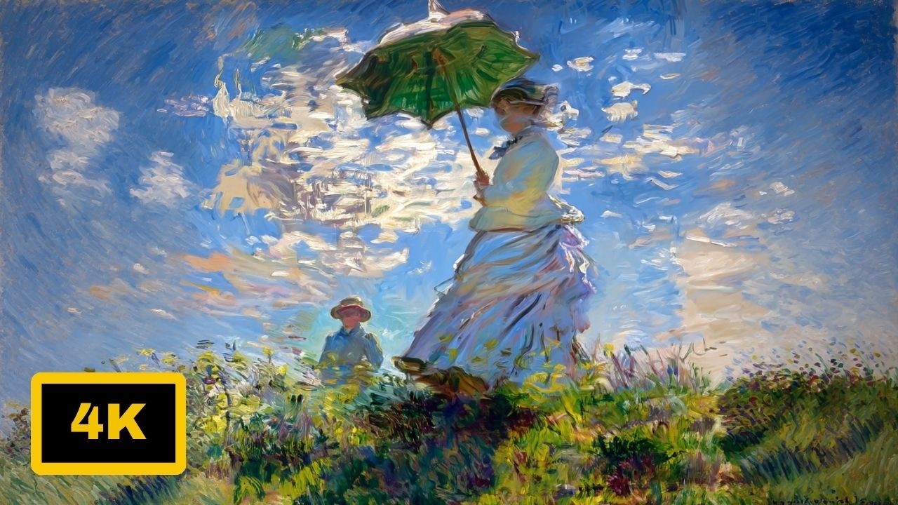 Visual Poems | Claude Monet & Verlaine | Green [Music Video]