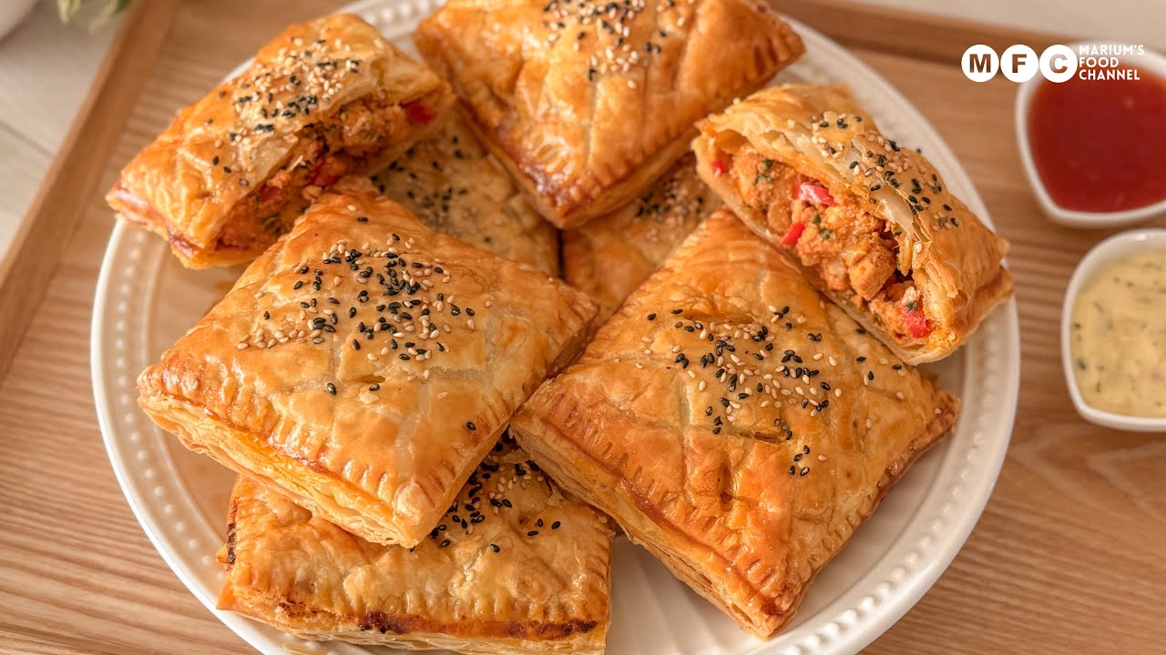 Bakery Style Tandoori Chicken Puff Patties | Perfect Iftar Snack for Ramadan 2026