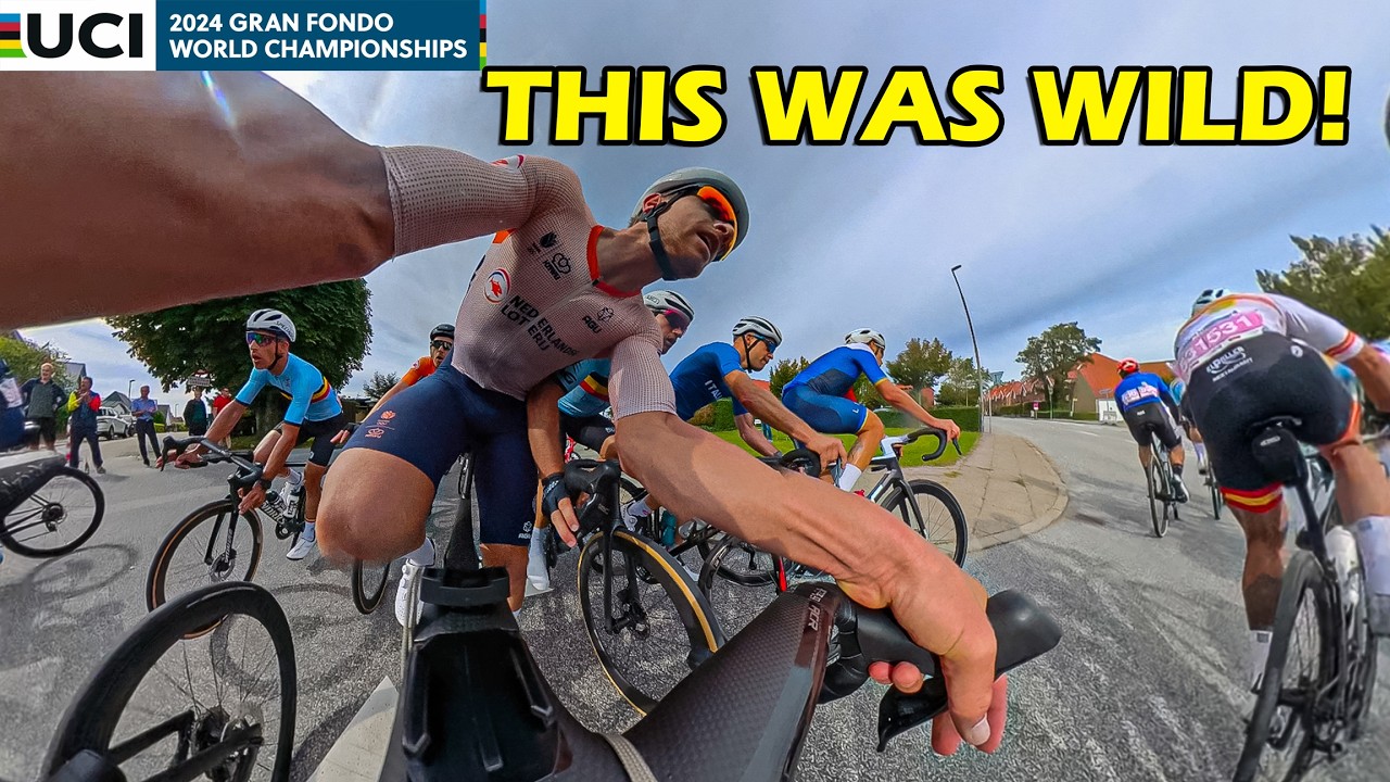 Моя попытка стать ЧЕМПИОНОМ МИРА! - Чемпионат мира UCI Gran Fondo 2024, Ольборг, Дания
