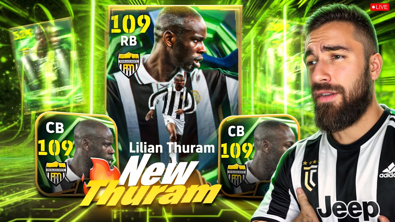 🔴 LIVE | Lilian Thuram is back !!🔥Pack Opening Thuram Pirlo Ferri + Test Divisions⚡eFootball 2026
