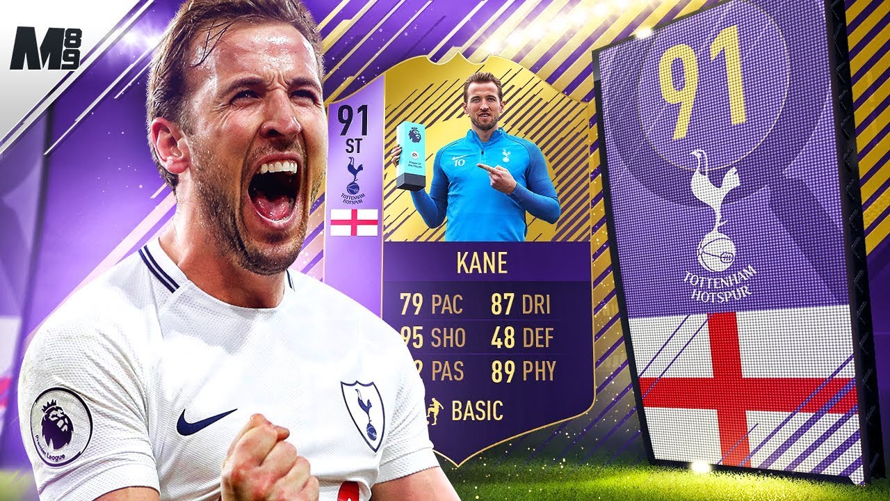FIFA 18 91 POTM KANE REVIEW | 91 SPOTM KANE PLAYER REVIEW | FIFA 18 ULTIMATE TEAM