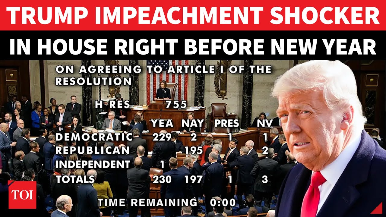 'Trump Can't Serve Full Term': Impeachment Bombshell In U.S. House Before New Year | FULL REWIND
