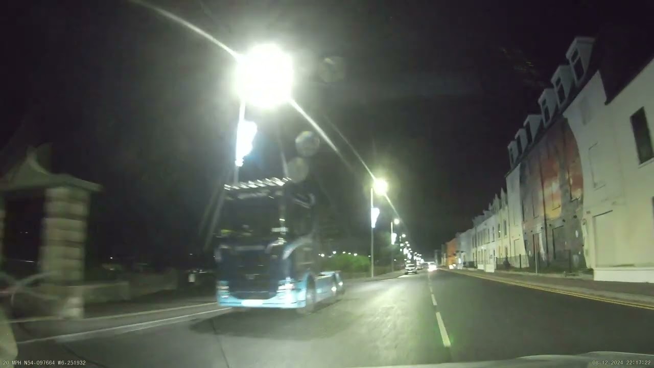 Warrenpoint Christmas Lights by dashcam 2024