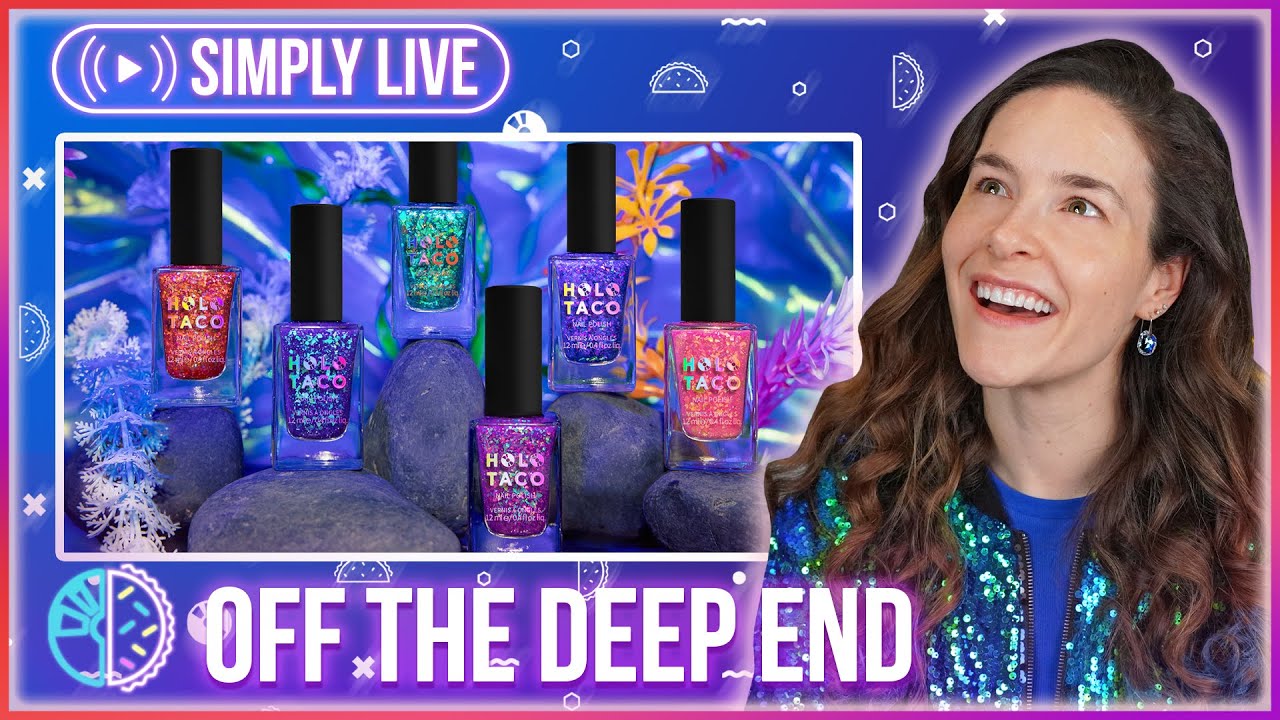 I'm going off the deep end 🌊🐠 🔴LIVE - Holo Taco flakie collection launch