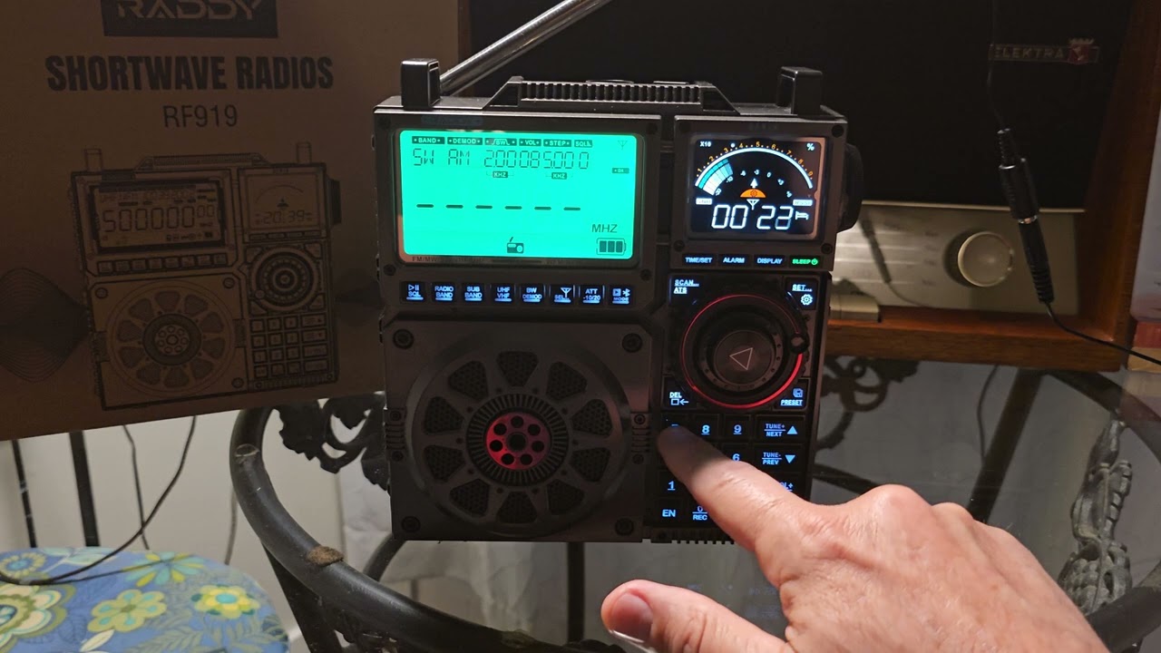 Raddy RF919, breve reseña de su funcionamiento