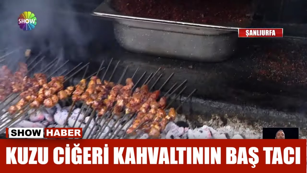 Kuzu ciğeri kahvaltının baş tacı