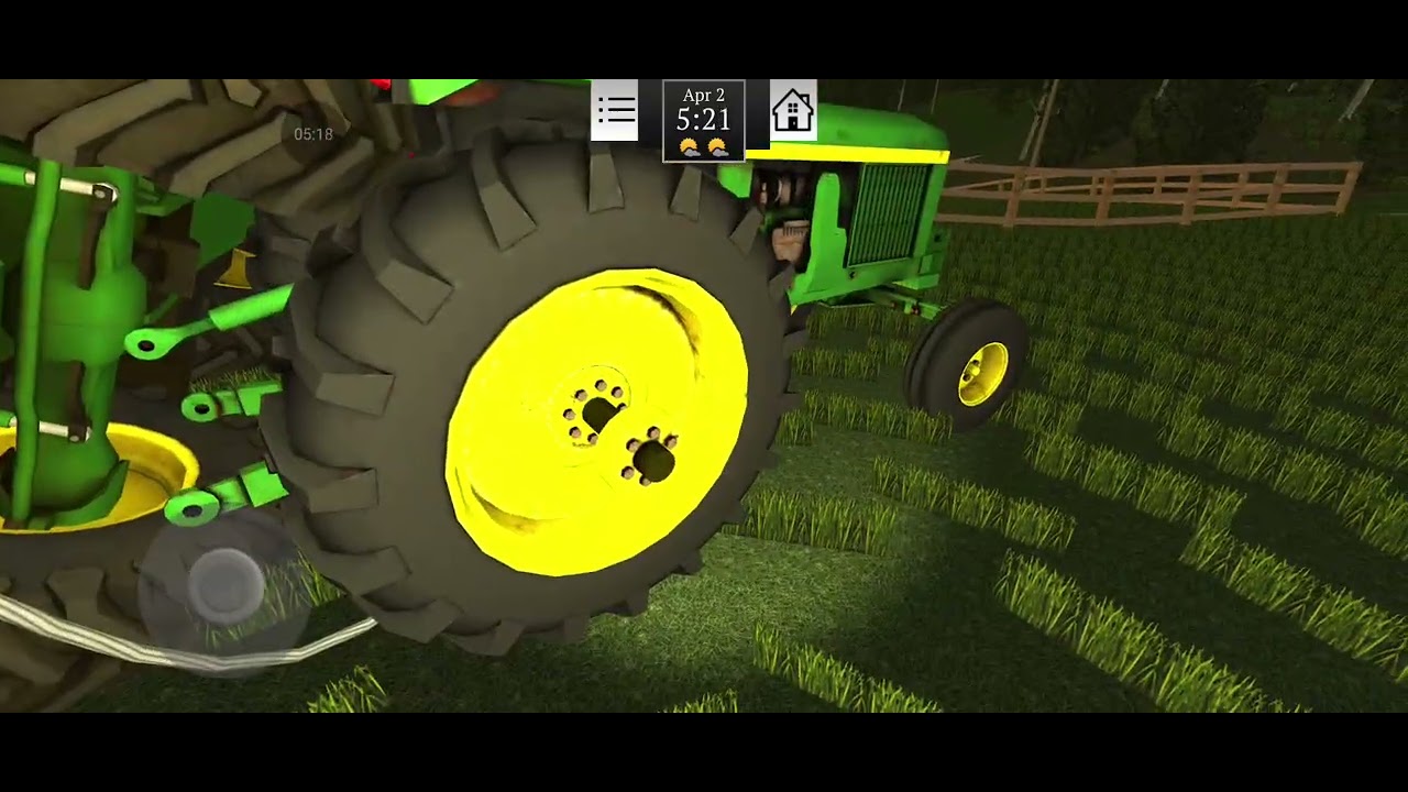 Farming usa 2 meus amigos deu perrengue o trator atolou