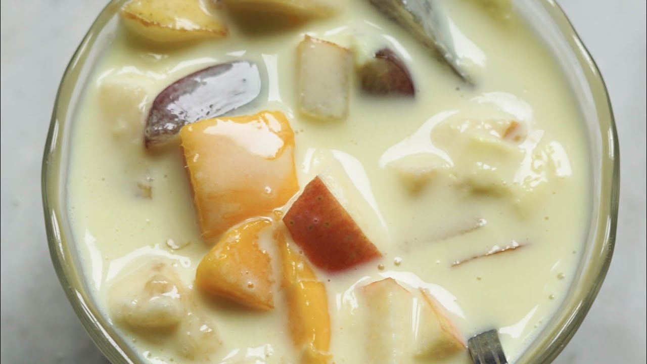  रमज़ान स्पेशल घरपर ही फ्रूटकस्टर्ड बनाएंगे| fruit custard at home#fruitcustard #fruit #recipe #food