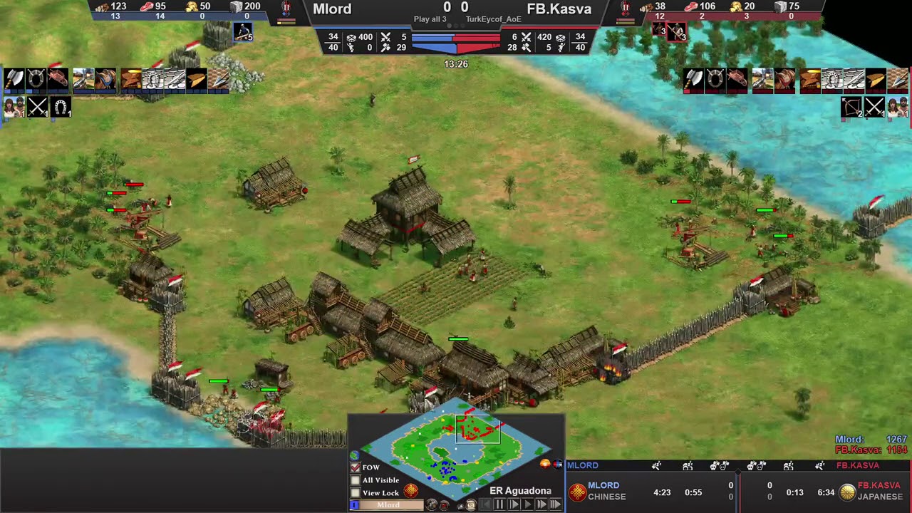 Fb.Kasva vs Mlord European Rumble Grup Maçları ! Bayrağını Alan Gelsin !