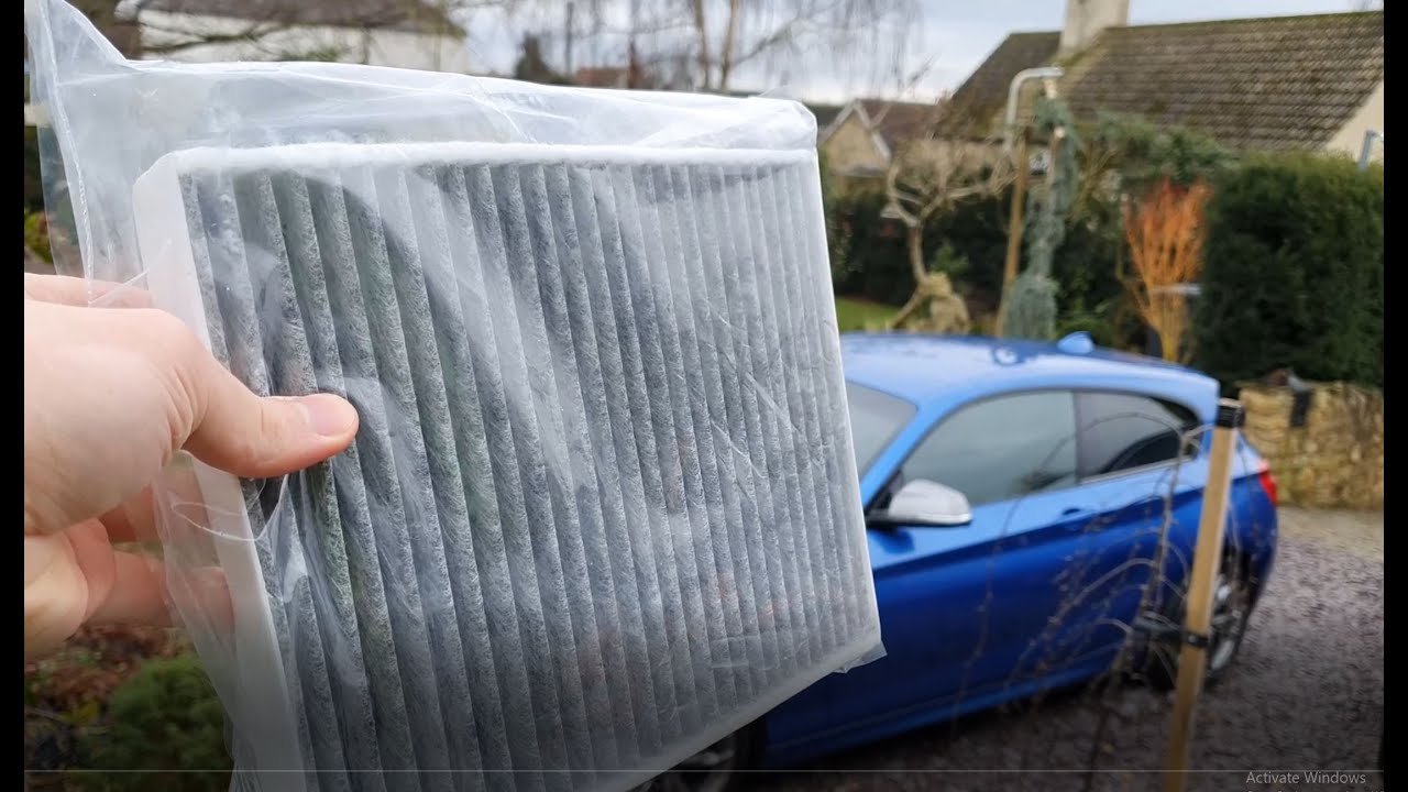 BMW F20 pollen/cabin filter change