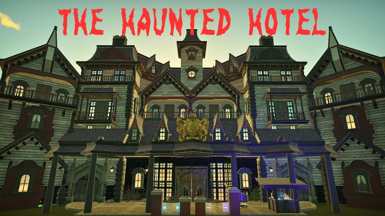 【お化け屋敷】恐怖のホーンテッドホテルを1人称視点（POV）で乗車 Ride the「The Haunted Hotel」POV Planet Coaster