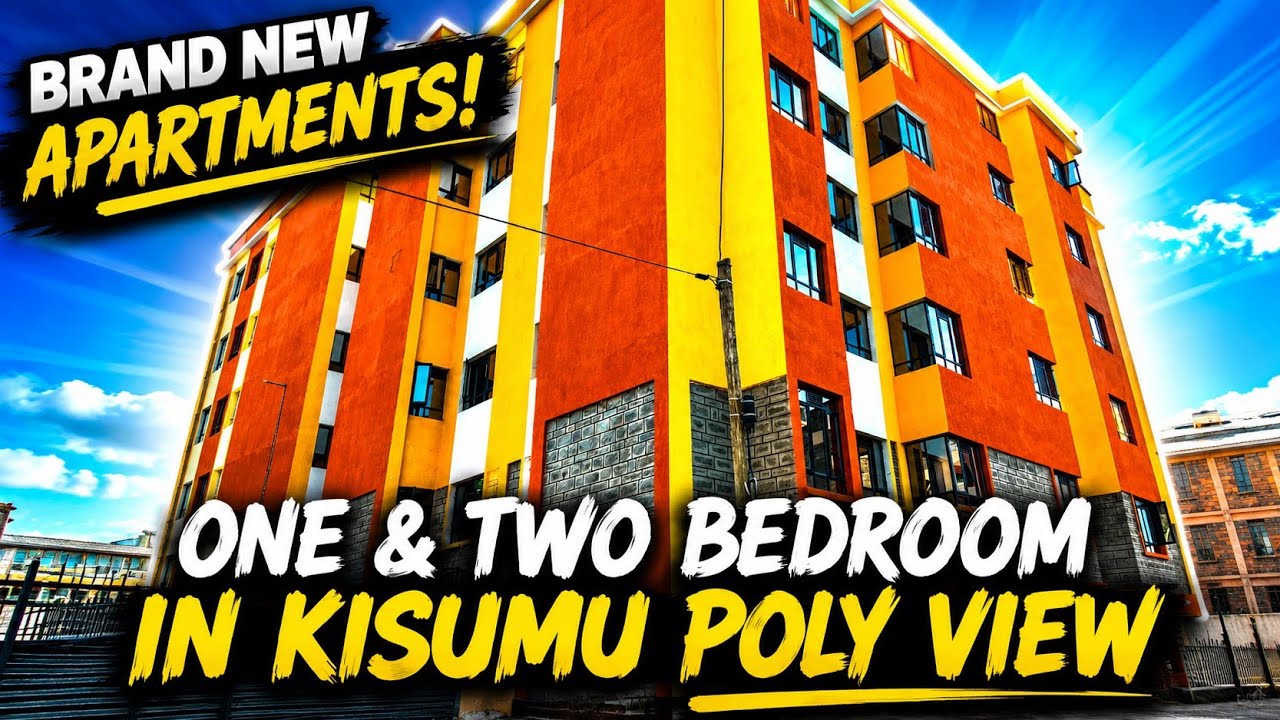 One and two bedroom modern apartments in Kisumu poly view estate