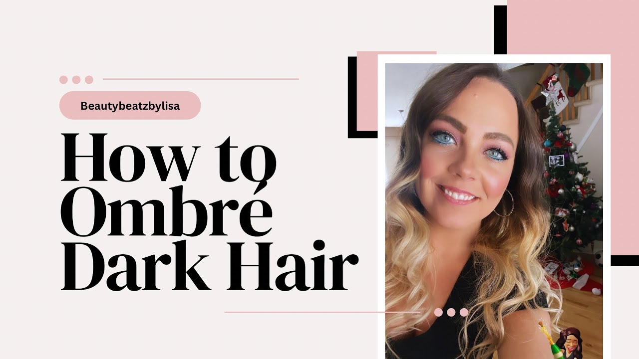 HOW TO OMBRE DARK HAIR | AT HOME | OLAPLEX | BEAUTYBEATZBYLISA