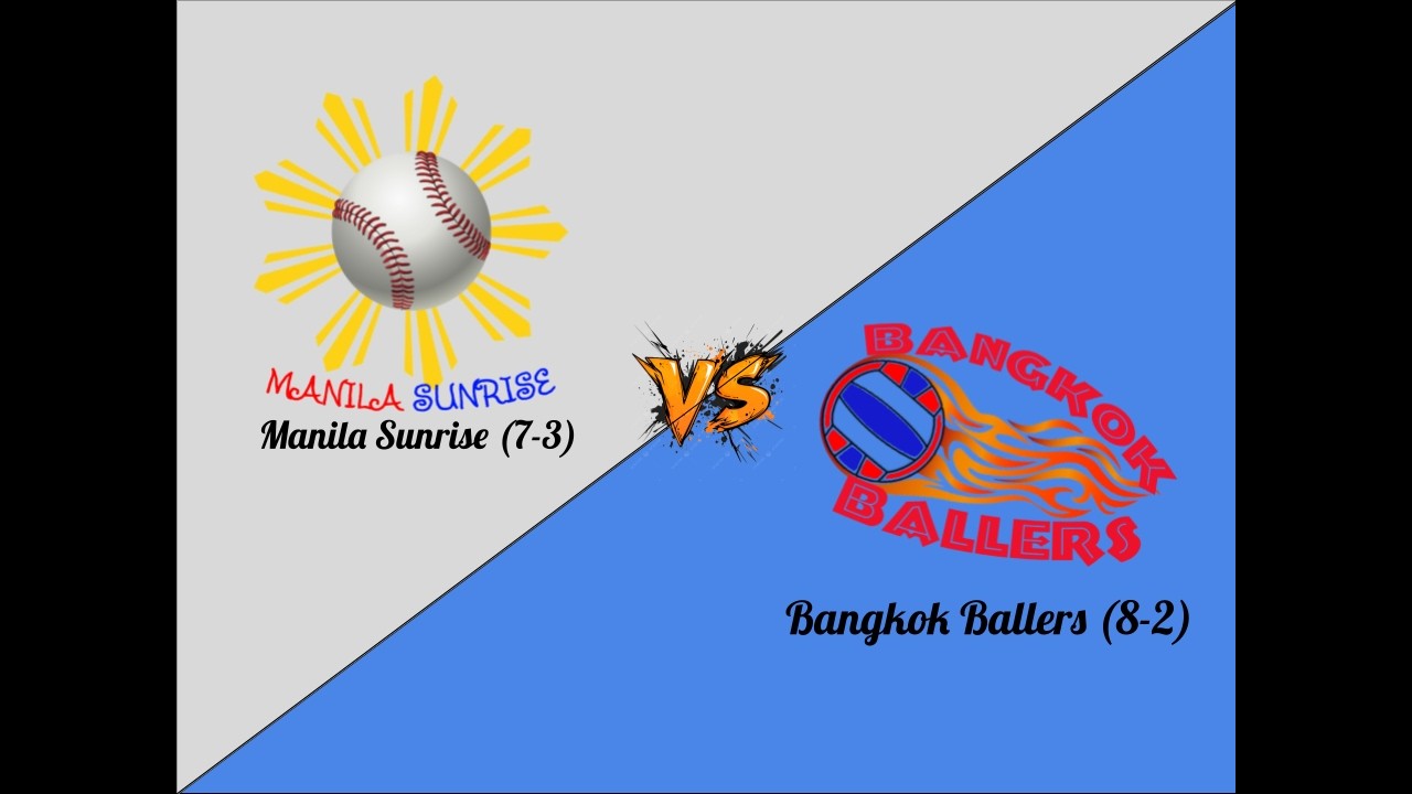 DBA FWG3 | Manila Sunrise (Spitballs) v Bangkok Ballers (Bows) | Mario Sluggers