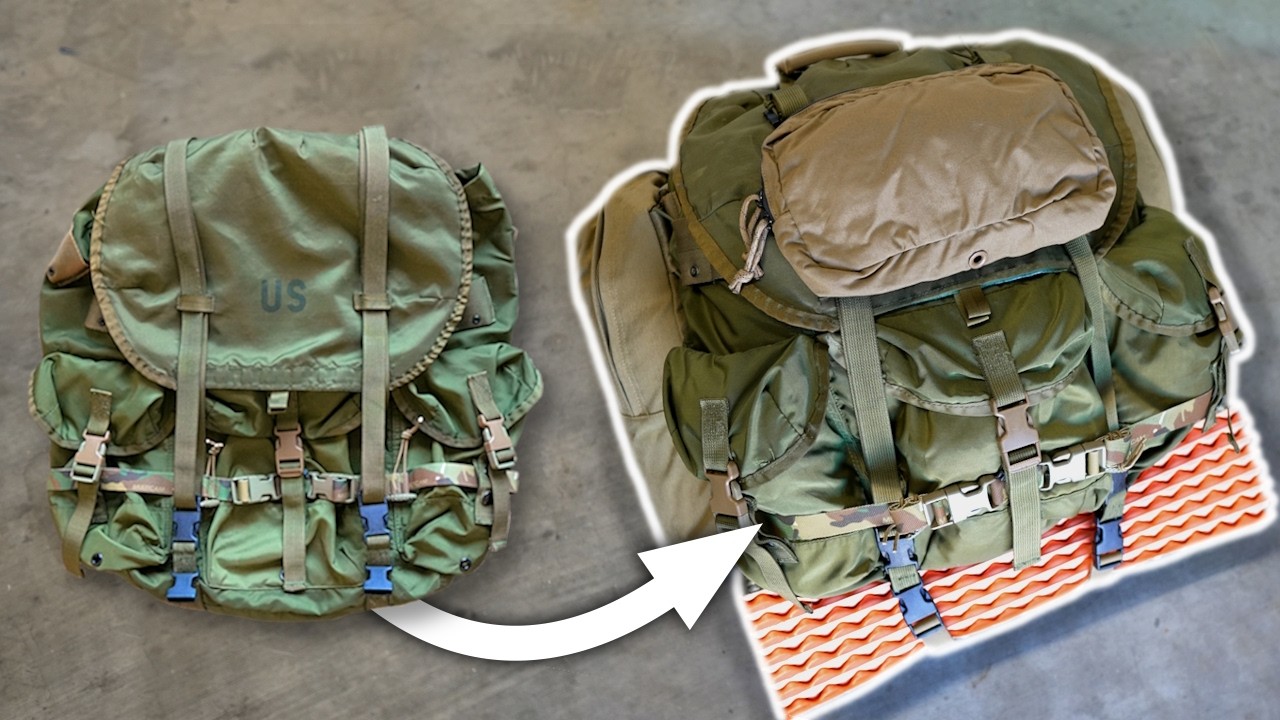 How I Made a $50 ALICE Pack Perform Like a $500 Modern Ruck
