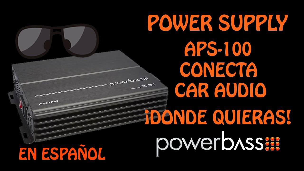 POWERBASS APS 100 - RECOMENDADA 100% PARA CAR AUDIO  -  ROD12VOLTS