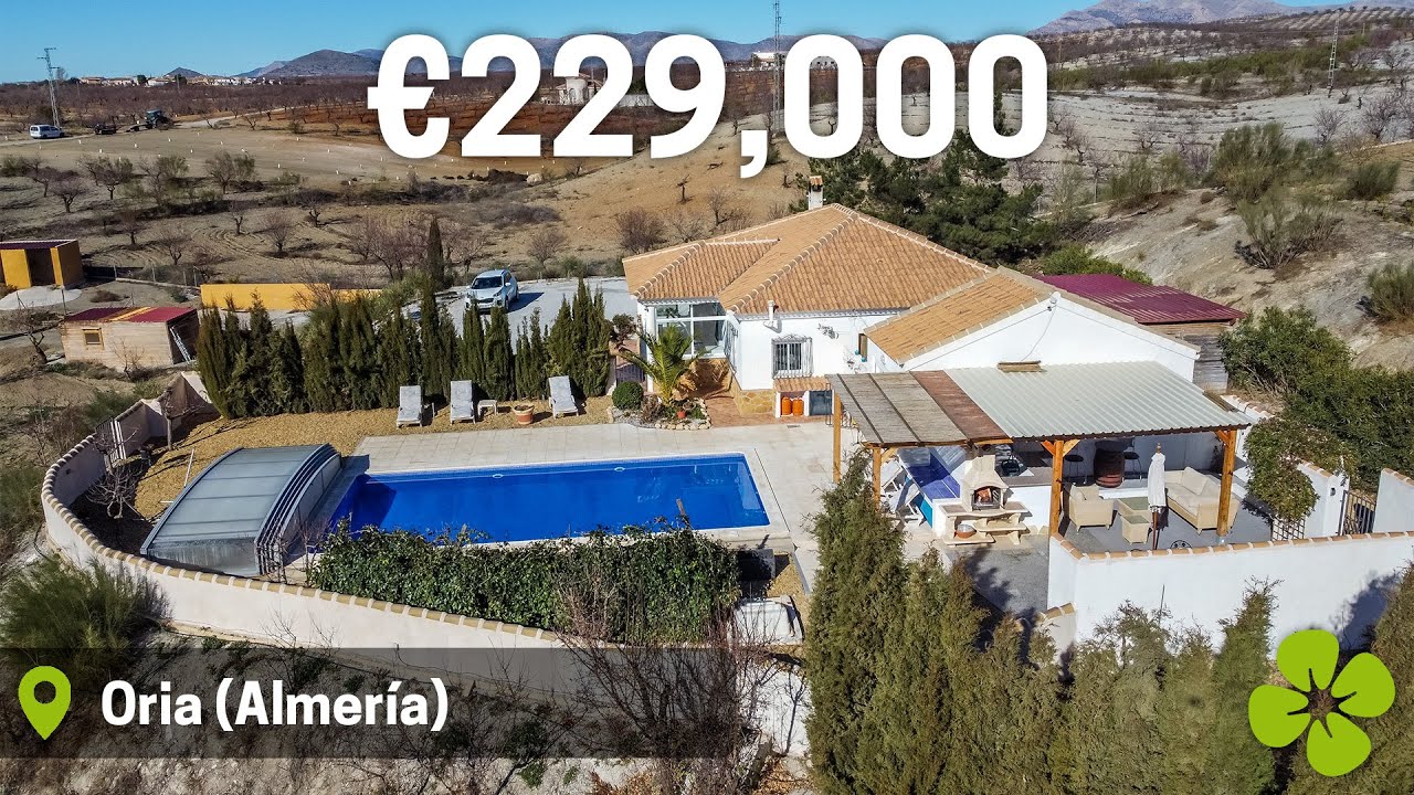 SOLD! - HOUSE TOUR SPAIN | Villa with annex in Oria @ €229,000 - ref. 02054