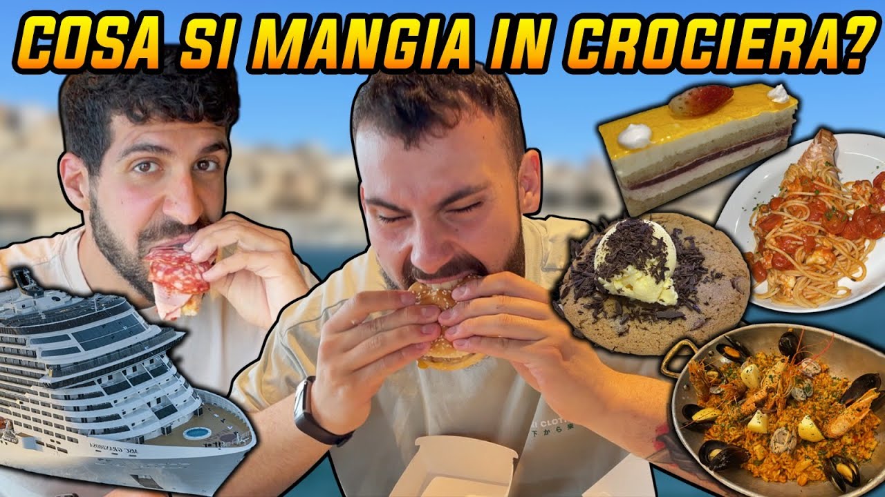 COSA SI MANGIA IN CROCIERA?