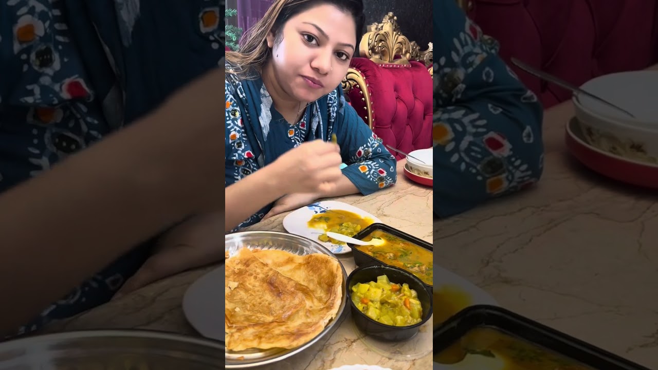 অনেক দিন পর সকালে হোটেলের নাস্তা করালো জামাই বাবু